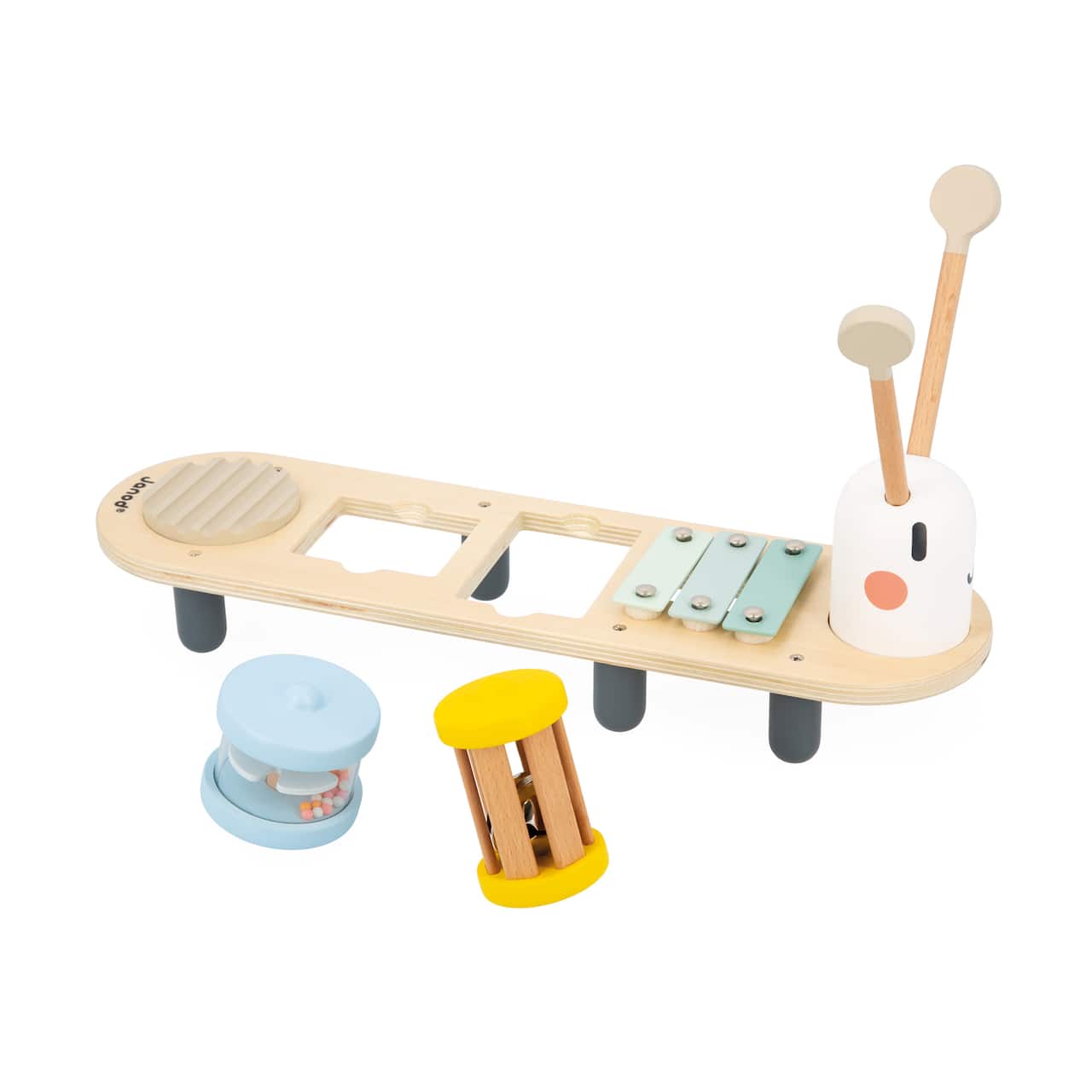 Janod® Sweet Cocoon - Caterpillar Music Stand Set